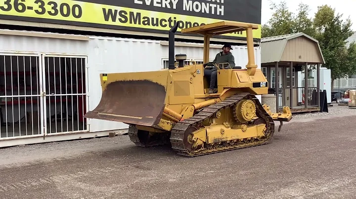 Caterpillar D4H Series II Crawler Dozer For Virtual Online Auction February 12, 2022