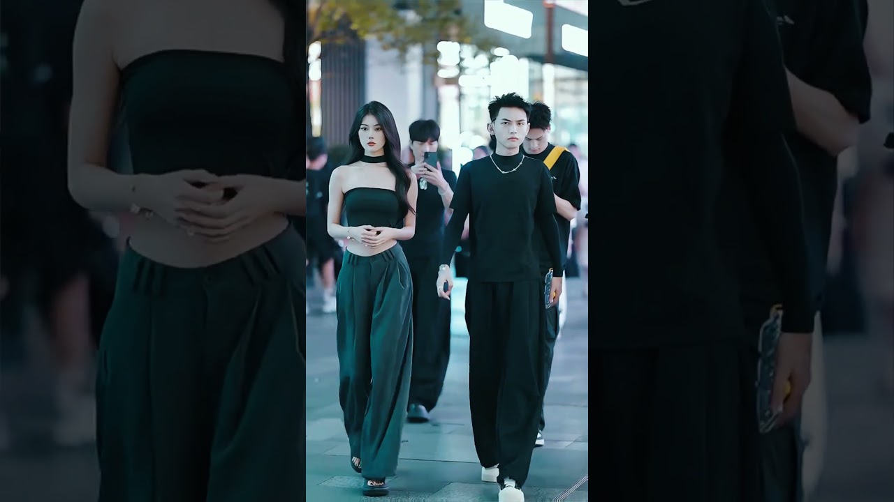 Chick Shopping Exit Style 🛍️👗 | Beautiful Girl 4K Douyin Vibe