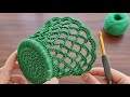 SUPERB BEAUTIFUL 😉 MUY BONİTO Super easy Very useful crochet decorative basket making.