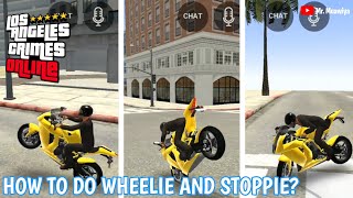 LAC - How To Do Wheelie & Stoppie in LAC Bike Update 🔥 | Los Angeles Crimes V1.7.1 Bike Update 😍 screenshot 5
