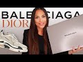 LUXURY HAUL 2021 // Dior &amp; Balenciaga Triple S Unboxing + Review