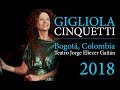 GIGLIOLA CINQUETTI, BOGOTA 2018, &quot;TU BAILAS EN MI MENTE&quot;