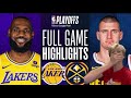Lakers vs Nuggets Playoff Reaction Full Highlights