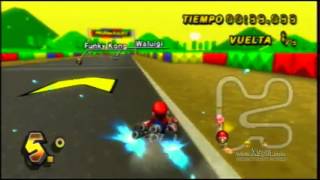 Mario Kart Wii - SNES Circuito de Mario 3 (Carrera VS) 100cc