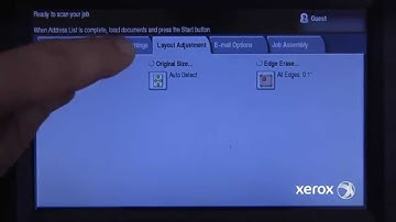 Scan to Email Xerox WorkCentre 5700 Series