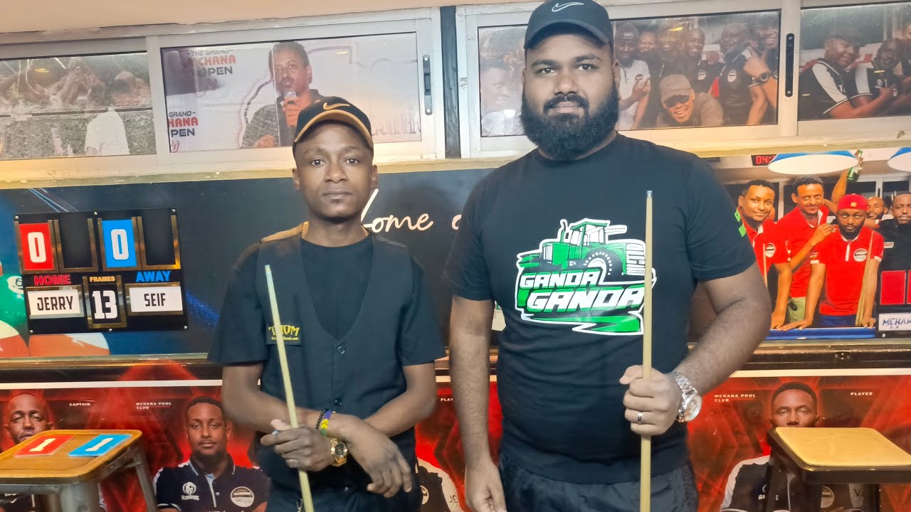 Seif Hamad🇹🇿🇹🇿 vs Jeremiah Naidoo🇿🇦🇿🇦.  GRAND MCHANA AFRICA SUPER 16 SEMI FINALS, RACE TO 13.