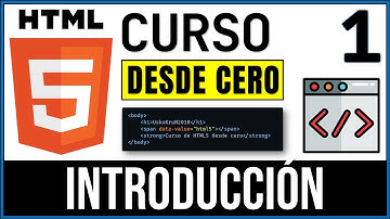 Introducción a HTML5 | Curso HTML5 # 1
