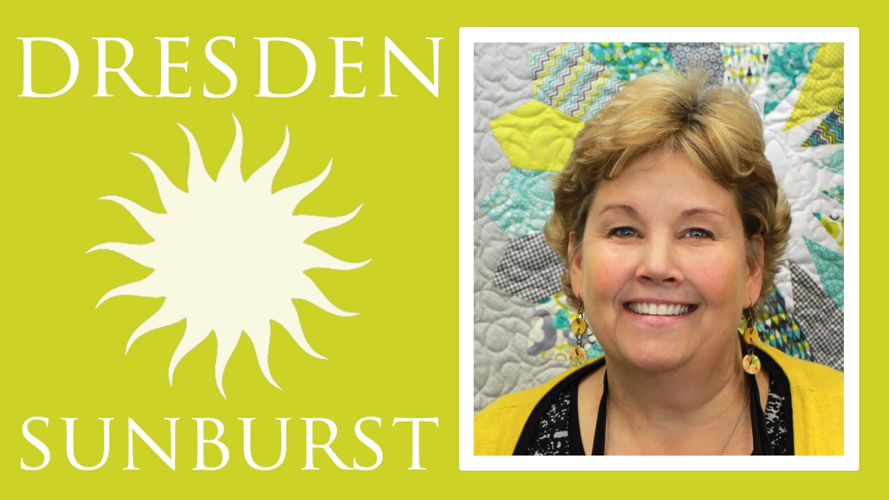 quilting fabric online Make a Dresden Sunburst Quilt with Jenny Doan of Missouri Star! (Video Tutorial)