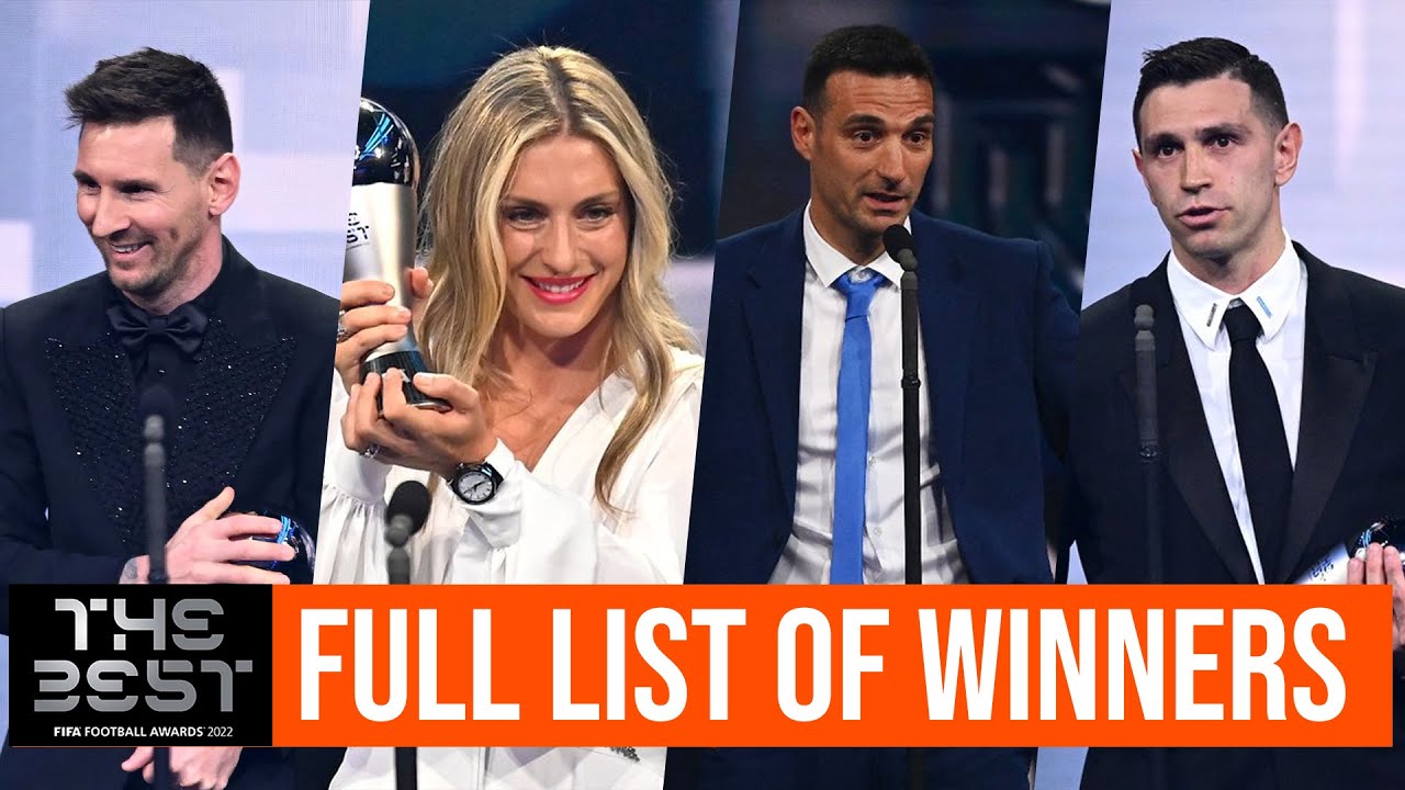 When is The Best FIFA Awards 2022? Start time, TV and live stream details  plus full shortlists - Mirror Online