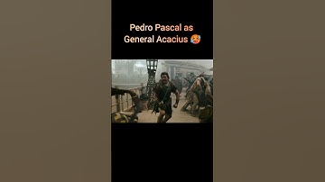 Pedro Pascal as General Acacius was perfect casting in Gladiator 2 🔥 #shorts
