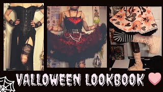 Valloween Lookbook (gothic/alt/punk valentines lookbook)