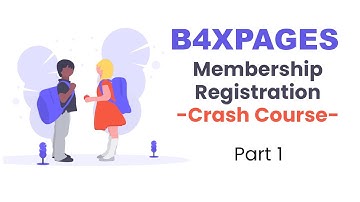 B4XPages - Android app development tutorial - Class Membership Application Part 1
