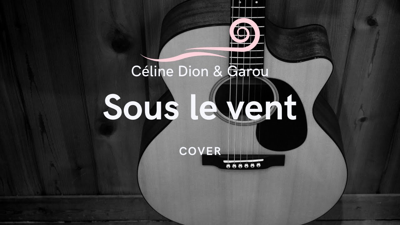 Cover guitare Sous le vent Céline Dion & Garou YouTube