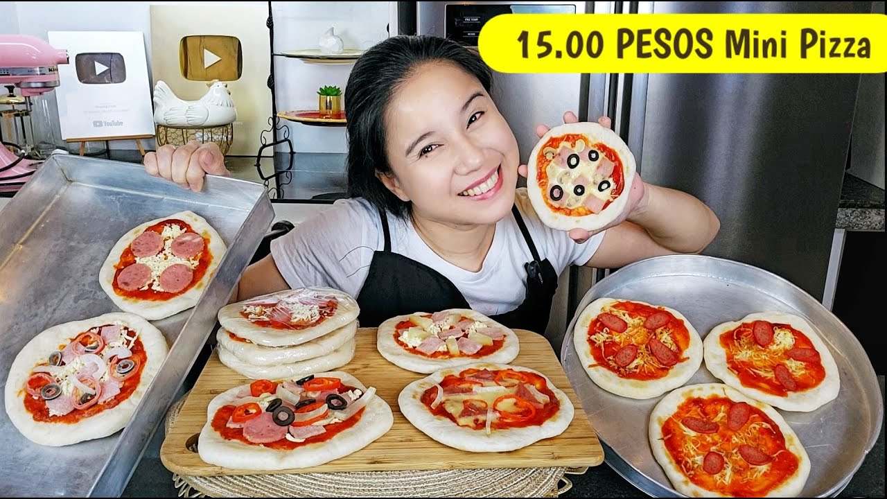 P15.00 mini PIZZA, pwedeng pang NEGOSYO sa Bahay!