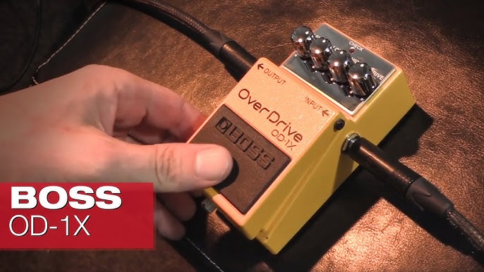 Boss OD-1X - Pédale Overdrive pour guitare électrique