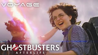 Ghostbusters: Afterlife | Testing The Proton Pack | Voyage