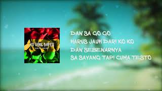 Aldo Bz - Ko Yang Baper Ft. Abas NGP (Lirik Video) Reggae Papua 2020