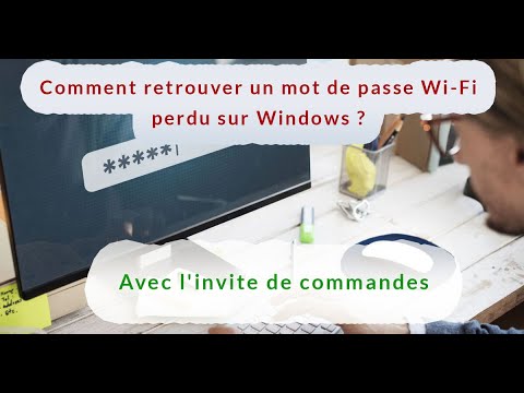 Comment afficher tous les mots de passe Wifi sur votre PC Windows avec l'invite de commande CMD