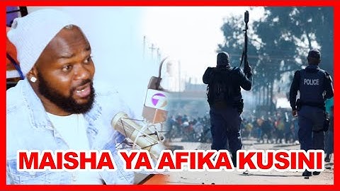 MAD NYANI AFUNGUKA MAISHA YA AFRIKA KUSINI YALIVYO, UBAGUZI WA RANGI, STAREHE, MATUKIO YA RISASI