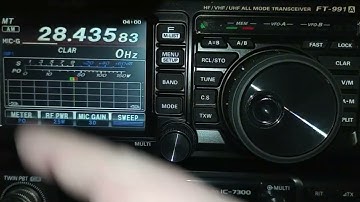 YAESU FT-991A. HOW TO CHANGE MODES: USB,FM,AM ETC.. "W2KX" BOBBY TRATES.