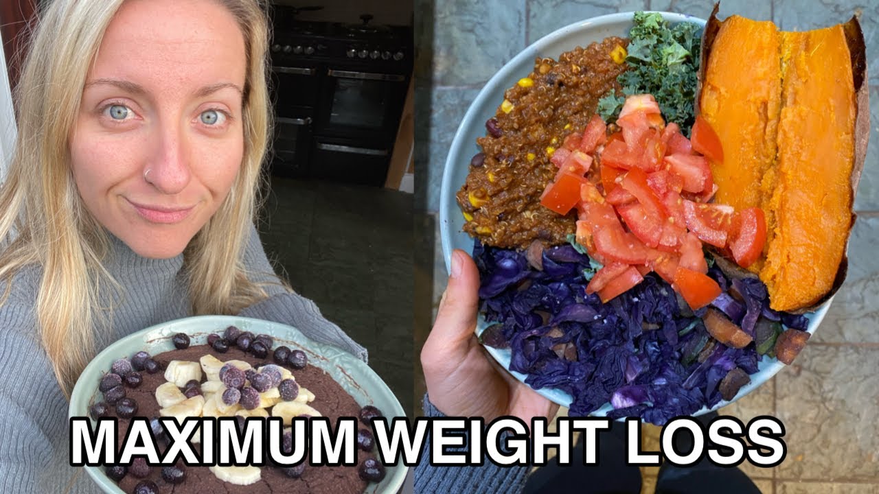 What I Eat In A Day Down 60 Pounds Starch Solution Maximum Weight Loss Youtube