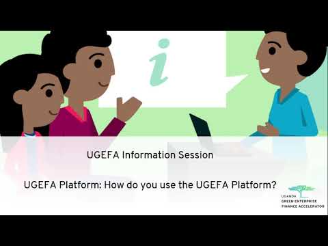 UGEFA Platform: How do you use the UGEFA Platform?