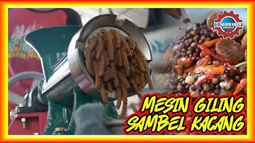 MESIN GILING SAMBAL KACANG - MESIN PENGGILING MULTIGUNA