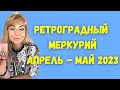 Ретроградный Меркурий апрель-май 2023: астро- и таро прогноз для всех знаков зодиака | Анна Ефремова