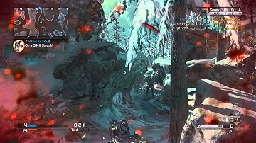 Quick Clip: CoD Ghosts Split 5 Man! (Nintendo Wii U)