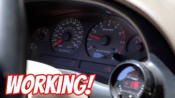 Wiring Factory Gauge Cluster with Coyote Swap