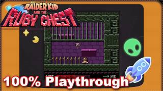 Raider Kid and the Ruby Chest | 100% playthrough | Deaths cut