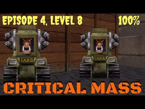 Duke Nukem 3D (100%) Walkthrough (E4L8: Critical Mass)