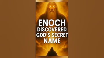 God’s Secret Name Revealed to Enoch? #god #bible #history #bookofenoch