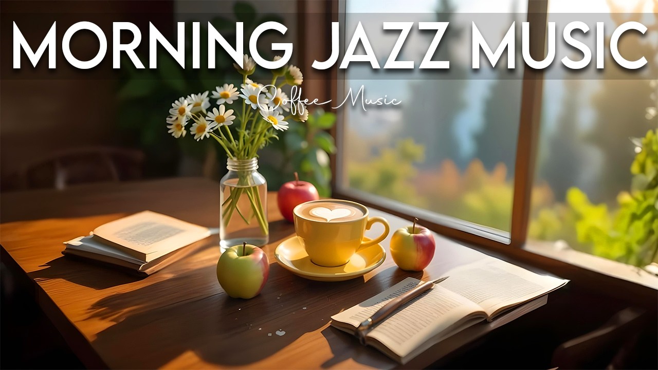 Morning Jazz Music ☕ Bossa Nova Relaxing Cafe Music for Studying ...