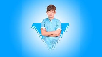 TRIANGLE POPOUT PORTRAIT IN PHOTOSHOP  PHOTOSHOP PS TUTORIAL