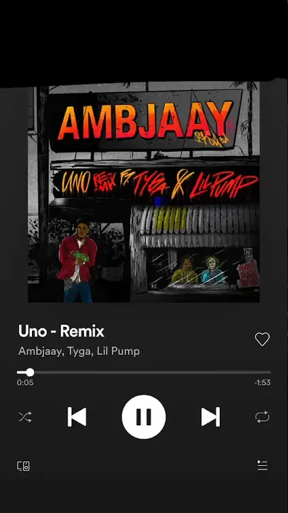 Ambjaay-Uno (remix) (Feat. Tyga and Lil pump)