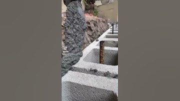 Building a Block Wall #shorts