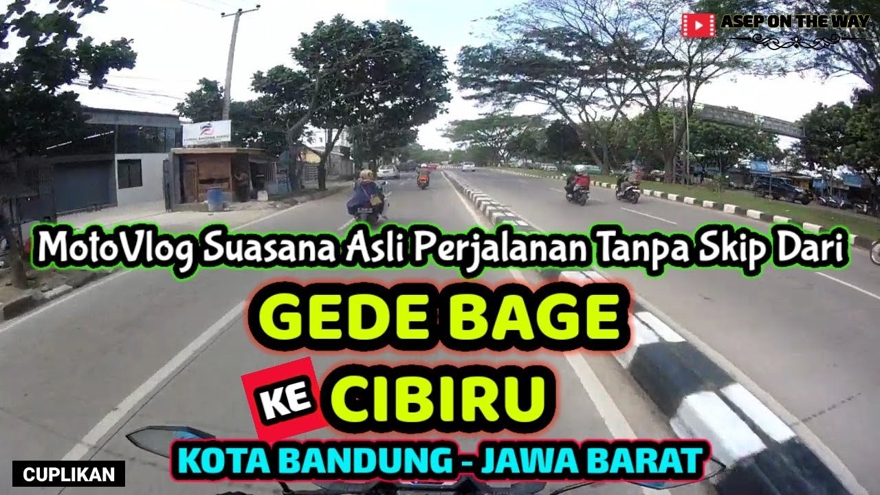 Suasana Perjalanan GEDE BAGE - CIBIRU | MOTOVLOG #motovlogbandung #jalanjalanbandung #bandung
