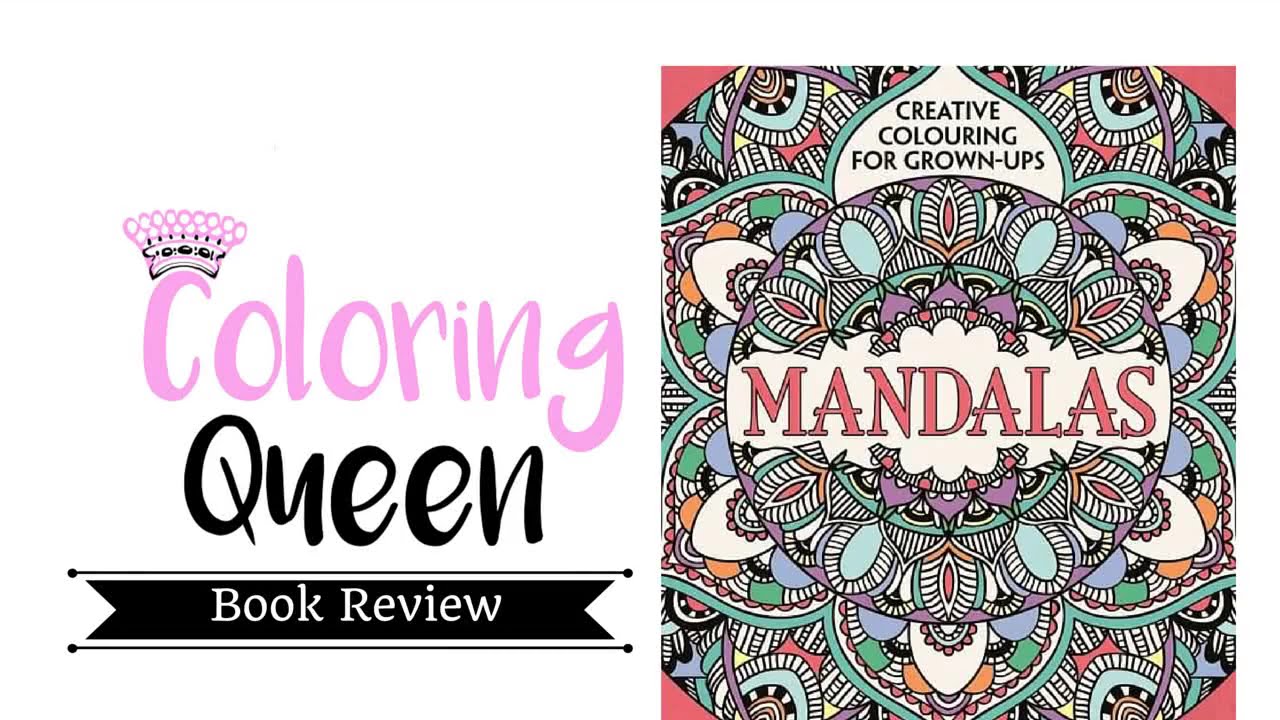 This Mandala Coloring Book For Grown Ups Is The Creative's Way To