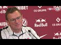 Die Pressekonferenz vor dem Auswärtsspiel gegen Stuttgart