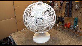 Lasko 12' Oscillating Table Fan model 2022 | Clean and Service