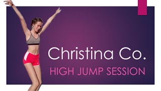 Christina Co. High Jump Session
