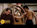 Bruce Lee vs Han with knives instead of hands / Enter the Dragon (1973)