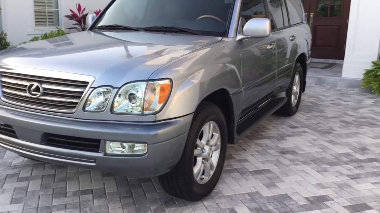 2004 Lexus Lx 470 Awd Luxury Suv Review And Test Drive By Bill Auto Europa Naples