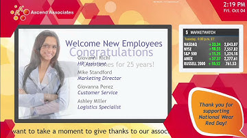 RMG Networks Demo:  Visual Internal Communications