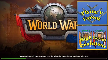 DomiNations War Attack 5* vs Norcaltone || L190 || BOSS HOGGS || Flying V Layout | 2017.01.05