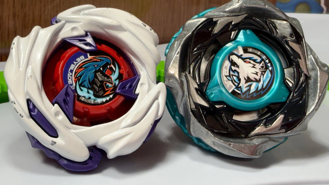 [BEYBLADE X] Meteor Dragoon 3-70 Jolt Vs Wolf Hunt Free 0-60 Disc Ball ...