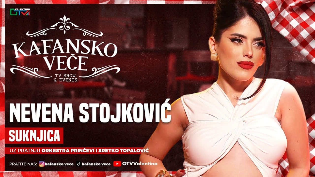 NEVENA STOJKOVIC - SUKNJICA | UZIVO | ORK. PRINCEVI I SRETKO TOPALOVIC | 2025 | KAFANSKO VECE