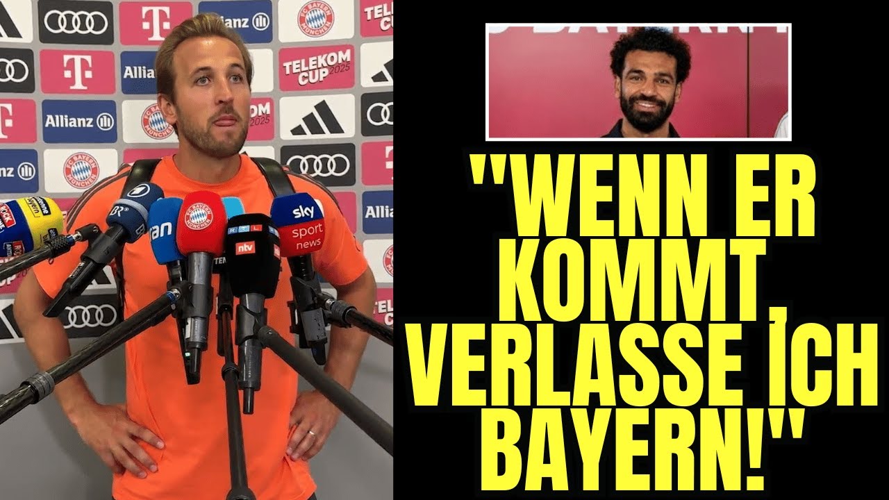 KANE WARNT: „WENN ER KOMMT, VERLASSE ICH DEN FC BAYERN!“ | Bayern Nachrichten