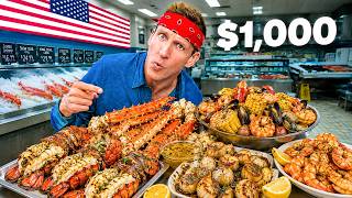 $1,000 Seafood Boil in New York City!! - Street Food | Best Ever Food Review Show